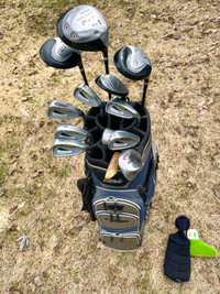 Men’s RH Golf Clubs w/Bag