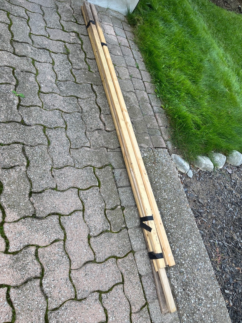 1/2 “ X 1” x79 “ pine wood 13 pieces Free Stuff Oakville / Halton Region Kijiji