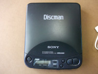 Sony Discman,D-121,CD Compact Player,Mega Bass,1992