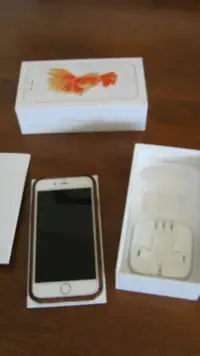 Iphone 6 S, Rose gold, 32 GB with case