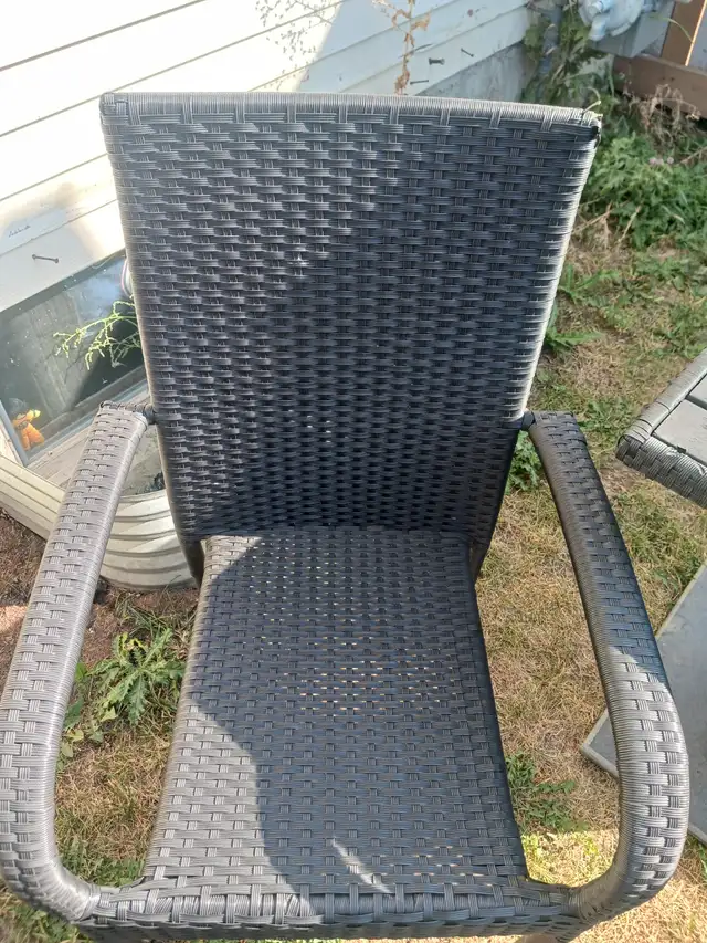 Garden chairs and table. Open to offers63735877776769123