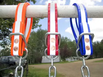 Reflective biothane hobbles: draft, draft cross, QH & pony size, View more