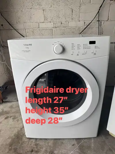 Good condition Frigidaire dryer $200, View more
