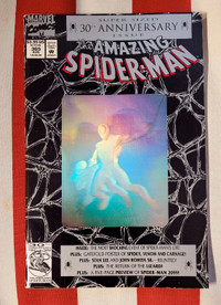 Amazing Spiderman comic no. 365 - hologram cover