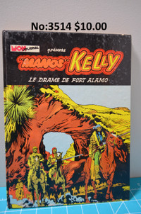 Manos Kelly  Le drame de Fort Alamo  BD