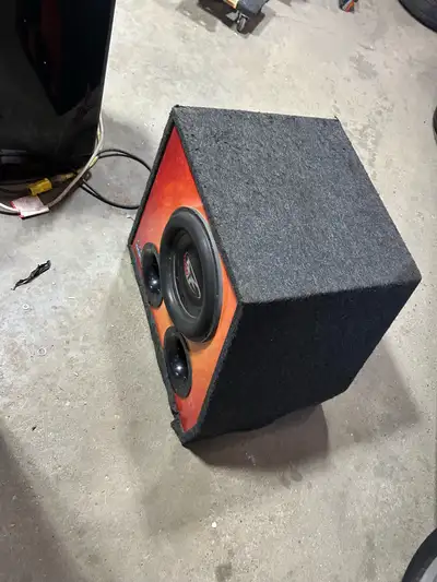 12 inch subwoofer with boom tubes, View more