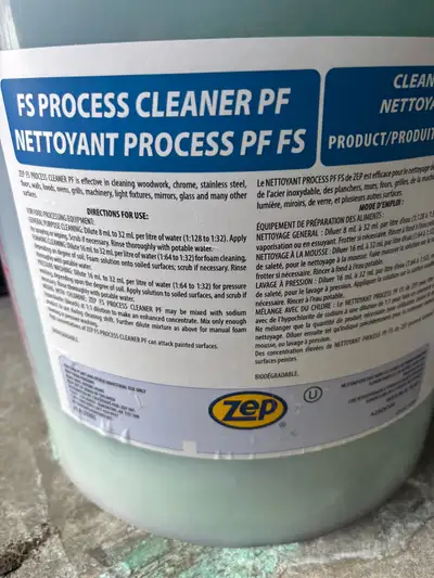 ZEP - Cleaner FS, View more
