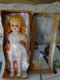 Dolls, vintage 50s,on.  2 in boxes, vinyl one piece, clean,