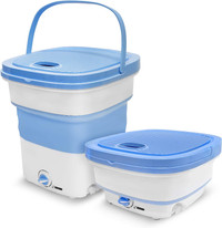 Portable Mini Washing Machine Lightweight Collapsible Bucket