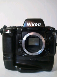 Nikon N90s SLR 35mm Film Camera W/ MB-10 Grip ( Body Only )