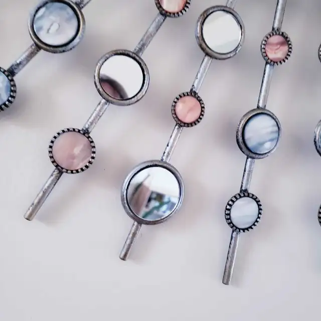Sunburst Brushed  Metal Wall Mirror  in Home Décor & Accents in Ottawa - Image 3
