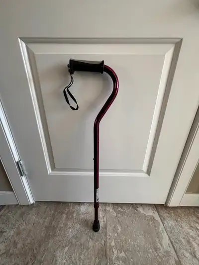 Drive Medical Adjustable Walking Cane/Stylish Red/Purple Marble, View more