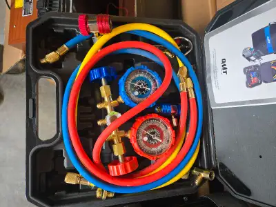 Omt vacuum pump and guages,, View more