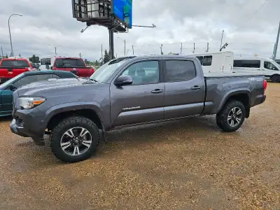 2019 TOYOTA TACOMA TRD SPORT DOUBLE CAB 4X4 3.5L V6, AUTOMATIC, POWER WINDOWS AND LOCKS, AIR CONDITI...