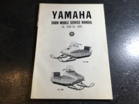 1969-1975 Yamaha SL-338 and SL-396 Snowmobile Service Manual