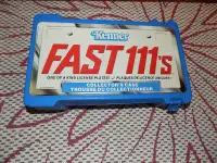 1981, KENNER FAST 111'S, COLLECTOR'S CARRYING CASE