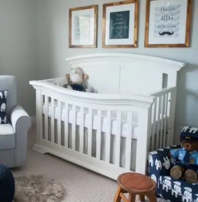 Brand New White Wellington 4-in-1 Convertible Crib, View more