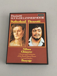 Pavarotti - Donizetti: Lucia Di Lammermoor - 2 Audio Cassettes