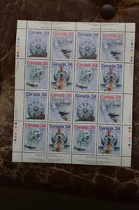 Stamps: Canada 1986 Science & Technology. Scott 1099-1102.