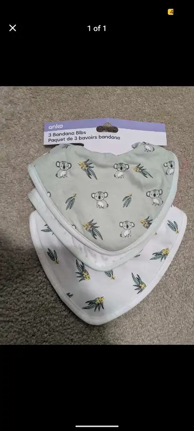 Anko Bandana Bibs, View more