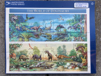 1996 US 32 cent STAMPS -15 on Sheet -The World of Dinosaurs Set
