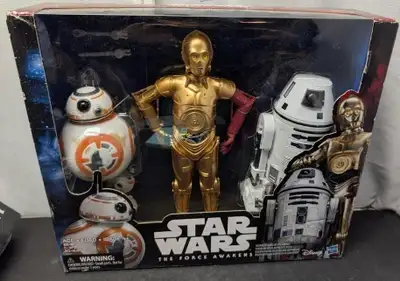 HASBRO STAR WARS THE FORCE AWAKENS FIGURE SET DROID 3 PACK, View more