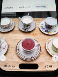 Teacup candles