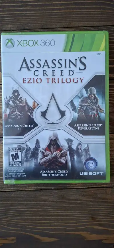 XBOX 360 Assassin's Creed Ezio Trilogy SEALED, View more