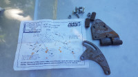 1967 Camaro 1968 Z28 A/C Brackets SBC 106R Alan Grove Components