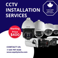 Security Cameras Installation for Home and Business - Calgary