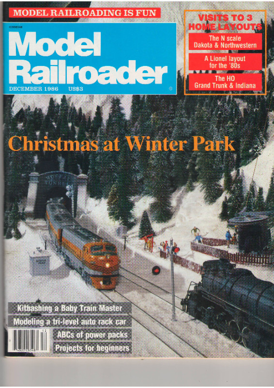 Model Railroader Magazine - 1986 in Hobbies & Crafts in Kamloops - Image 2