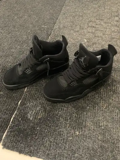 Jordan 4 Black Cats With Box, View more