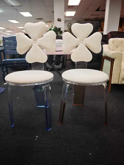 Acrylic Flower Dining Chair, View more
