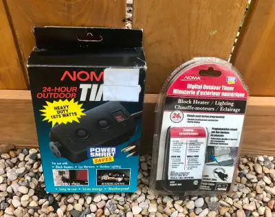 Outdoor Timer for Block Heater Patio Christmas Lights, View more