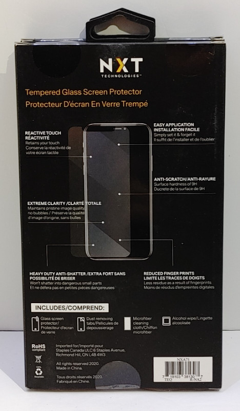 Protecteur d’écran en verre trempé pour iPhone, SAMSUNG GALAXY dans Accessoires pour cellulaires  à Longueuil/Rive Sud - Image 4