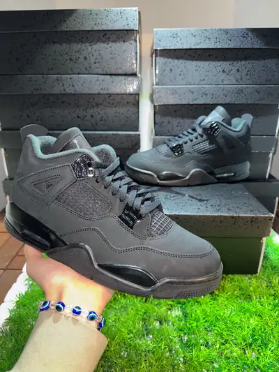 Size 6.5Y - Air Jordan 4 Black Cat (2025), View more