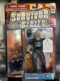 Survivor Series Signature Stone Cold WWE Jakks Figure Booth 276