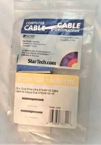 Câble interne CD, disque dur, DVD IDE IDE ATA-66/100 double lect