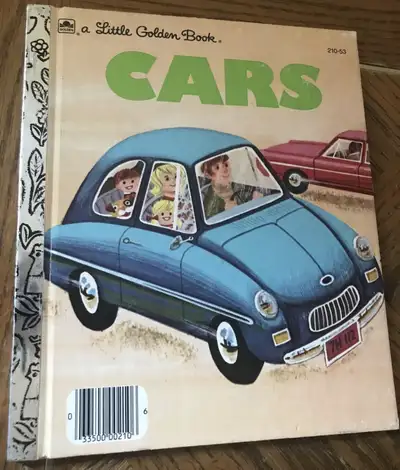 A Little Golden Book - Cars - By Bob Ottum - 1973, View more