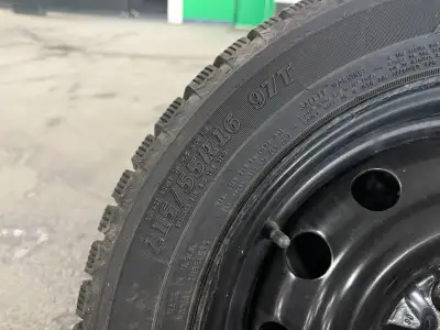 Goodyear Wintercommand Winter Tires 215/55R16 97T on MACPEK Steel Wheel Multi Fit +40 CB 72.5 16x6.5...
