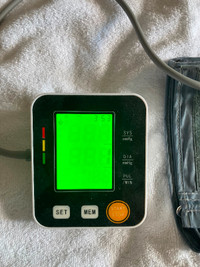 Blood pressure machine Medium to large cuff