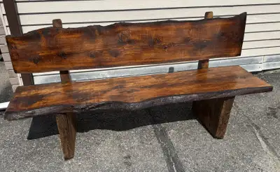 Homemade Cedar Bench , View more