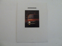 Brochure auto Nissan Pickup Costaud 1993