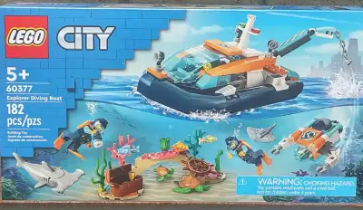 Lego City Explorer Diving Boat 60377, View more