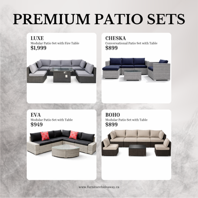 PREMIUM PATIO SETS – STARTING FROM $899 , View more