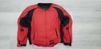 Men's Motorcycle Jacket Speed Strength Size S, M, L RED Mesh