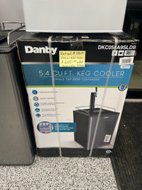 New in box Danby keg fridge 2 left 