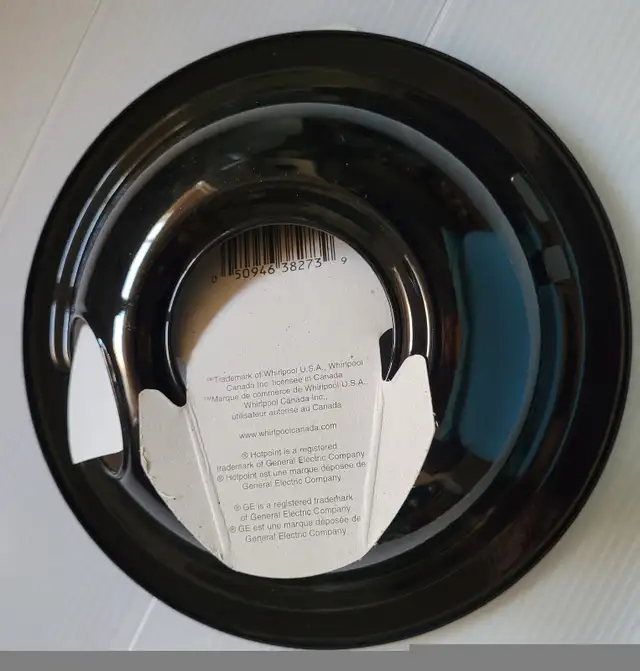 Brand New Whirlpool Porcelain Burner Bowl Small Drip Pan in Kitchen & Dining Wares in Oshawa / Durham Region - Image 3