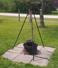 Cooking Fire Pit Tripod
