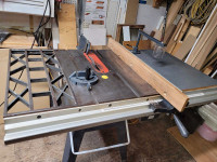 10 inch table saw with router base